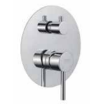 FIORE XENON SLIM MISCELATORE DOCCIA INCASSO CON DEVIATORE CERAMICO 2 VIE CROMO