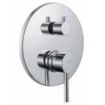 FIORE XENON SLIM MISCELATORE DOCCIA INCASSO CON DEVIATORE CERAMICO 2 VIE CROMO