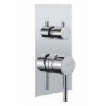 FIORE XENON SLIM MISCELATORE DOCCIA INCASSO CON DEVIATORE CERAMICO 2 VIE CROMO