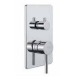 FIORE XENON SLIM MISCELATORE DOCCIA INCASSO CON DEVIATORE CERAMICO 2 VIE CROMO