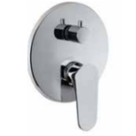 FIORE KEVON MISCELATORE DOCCIA INCASSO CON DEVIATORE CERAMICO 2 VIE CROMO