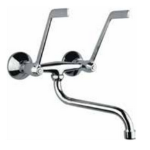 FIORE CLIN GRUPPO LAVELLO A MURO CON LEVA CLINICA CROMO