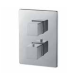 FIORE X-TERMO MISCELATORE TERMOSTATICO DOCCIA INCASSO CON DEVIATORE 2 VIE CROMO