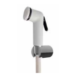 FIORE KIT CON DOCCIA SHUT-OFF IN PVC, SUPPORTO,FLEX CM 120 CM. 