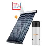 SUNWOOD POMPA DI CALORE PER PRODUZIONE ACQUA CALDA SANITARIA HEAT PUMP 200 CON INTEGRAZIONE SOLARE SOTTOVUOTO OCS