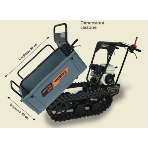 MOTOCARRIOLA BENZINA MONTANA 350 MOTORE LONCIN